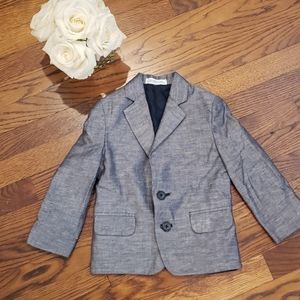 Navy Blue and White 3T Sportscoat